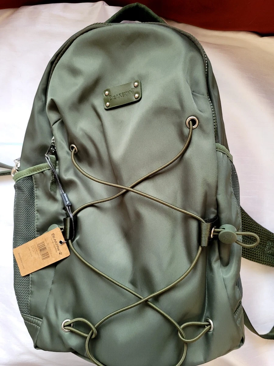 Khaki backpack hot sale