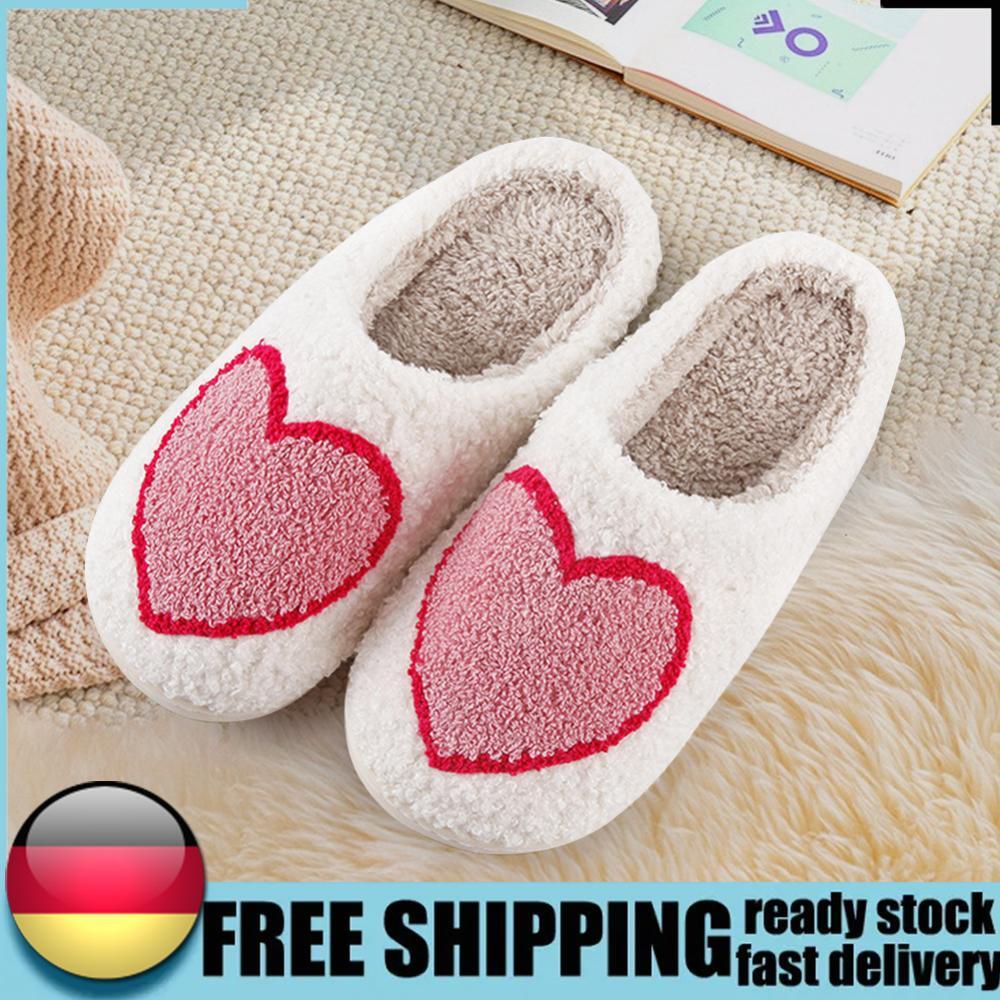 APL Love Heart Pantofole Antiscivolo Coppia Ciabatte Camera da Letto per Donna e Uomo