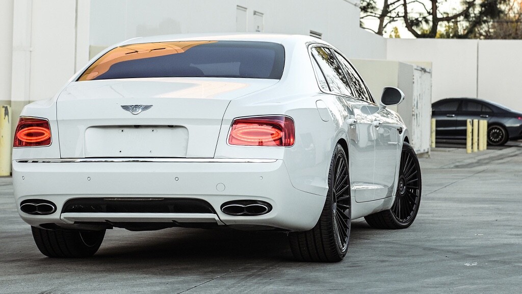 22” RF22 GLOSS BLACK CONCAVE WHEELS RIMS FOR BENTLEY CONTINENTAL GT 22X9 /10.5
