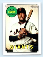 2018 Topps Heritage Alen Hanson San Francisco Giants #575
