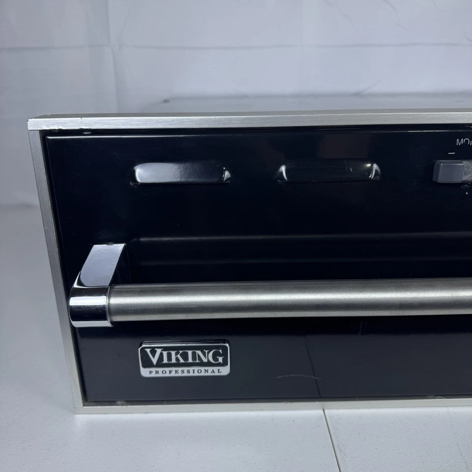 "Horno con cajón de calentamiento Viking Professional 30"" negro 250 grados VEWD102-BK FUNCIONANDO" Foto 2 de 4