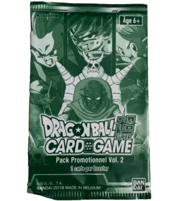 booster Pack Promotionnel Vol. 2 FR | Dragon Ball Super Card Game french 2018