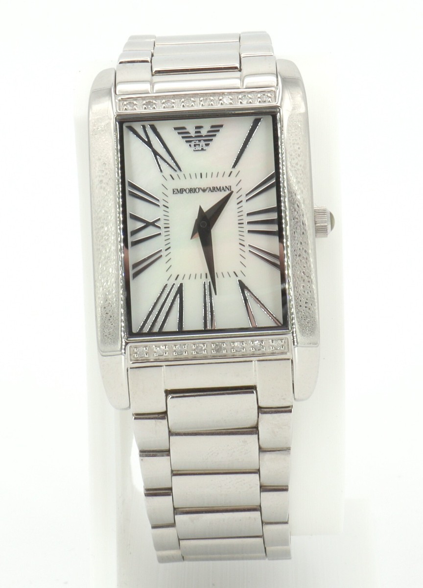 Emporio Armani Sportivo Ladies Watch AR3169 Emporio ARMANI Ar3169 Ladies Diamond Watch - 2 Year for sale  main image 2