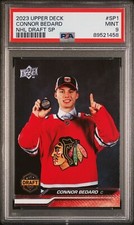 2023-24 Upper Deck Connor Bedard #SP-1 NHL Draft SP PSA 9