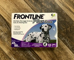 frontline plus for large dogs 6 doses