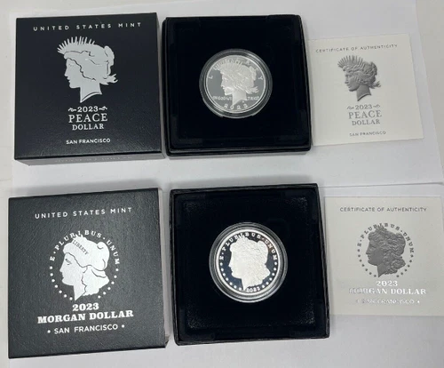 2023 San Francisco Morgan & Peace Dollar Bundle #0042