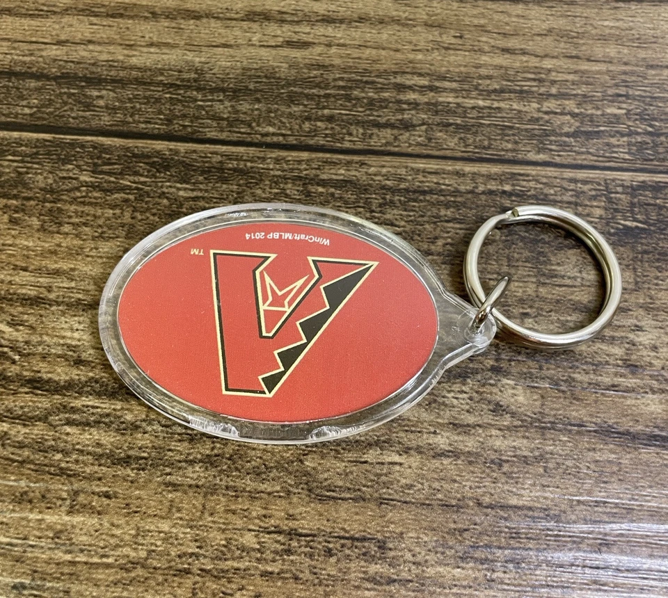 Arizona Diamondbacks 2.25" Acrylic Keychain Key Fob Ring Wincraft 2014 - Image 2 of 4