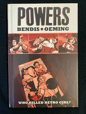 Powers Volume 1  Who Killed Retro Girl? HC Bendis Oeming ICON Marvel Sealed NEW
