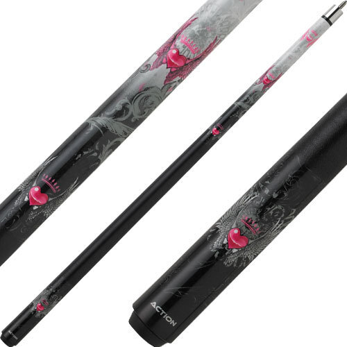 Eight Ball Mafia EBM11 Billiards Pink Pool Cue Stick 18 19 20 21 oz + FREE CASE