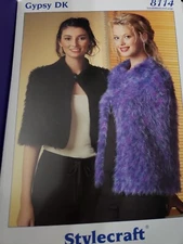 Stylecraft DK Knitting Pattern 8114 Capes S M L