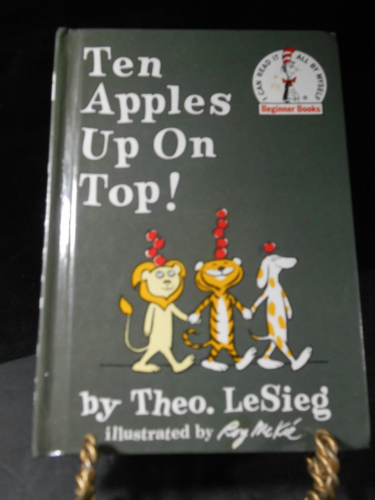 Ten Apples Up On Top! - Theo LeSieg (Hardcover, Illustrated By Roy Mckie)  - Picture 1 of 7