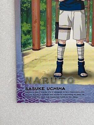 NARUTO Postcard SASUKE UCHIHA 2004 Jump fair Kazuki Takahashi From