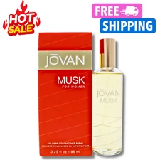 Jovan Musk by Jovan Cologne Concentrate Spray for Women 3.25 fl oz.