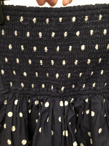 Small Navy Polka Dot Dress From Hollister Summer Days - Picture 6 of 7