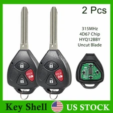 2 For 2008 2009 2010 2011 2012 Scion XB Remote Control Key Fob HYQ12BBY 315 MHz