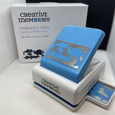 Creative Memories Friendly Fish Decorative Border Punch Brand New
