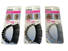 3 Pack - Scunci Bendini Hair Clips - Slide & Snap!