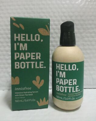 INNISFREE INTENSIVE HYDRATING SERUM WITH GREEN TEA SEED 5.41 OZ BOXED