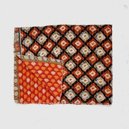 Art Deco comprobado Colchas