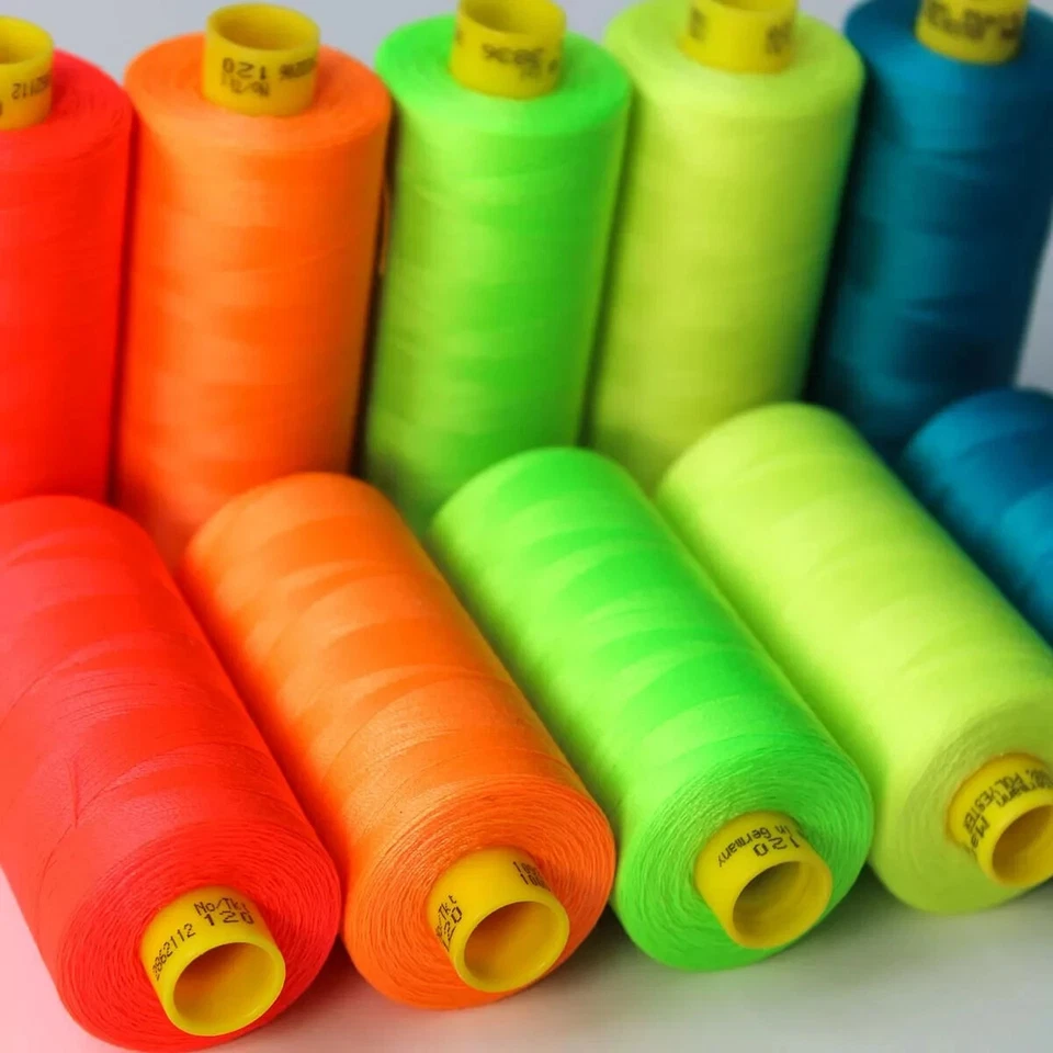 Gutermann Mara 120 Sewing Machine Polyester Thread – Neon Mix - Image 2 of 4