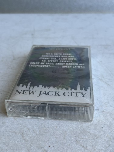 New Jack City Soundtrack Cassette SEALED Ice-T 2 Live Crew Queen Latifah - Picture 5 of 5