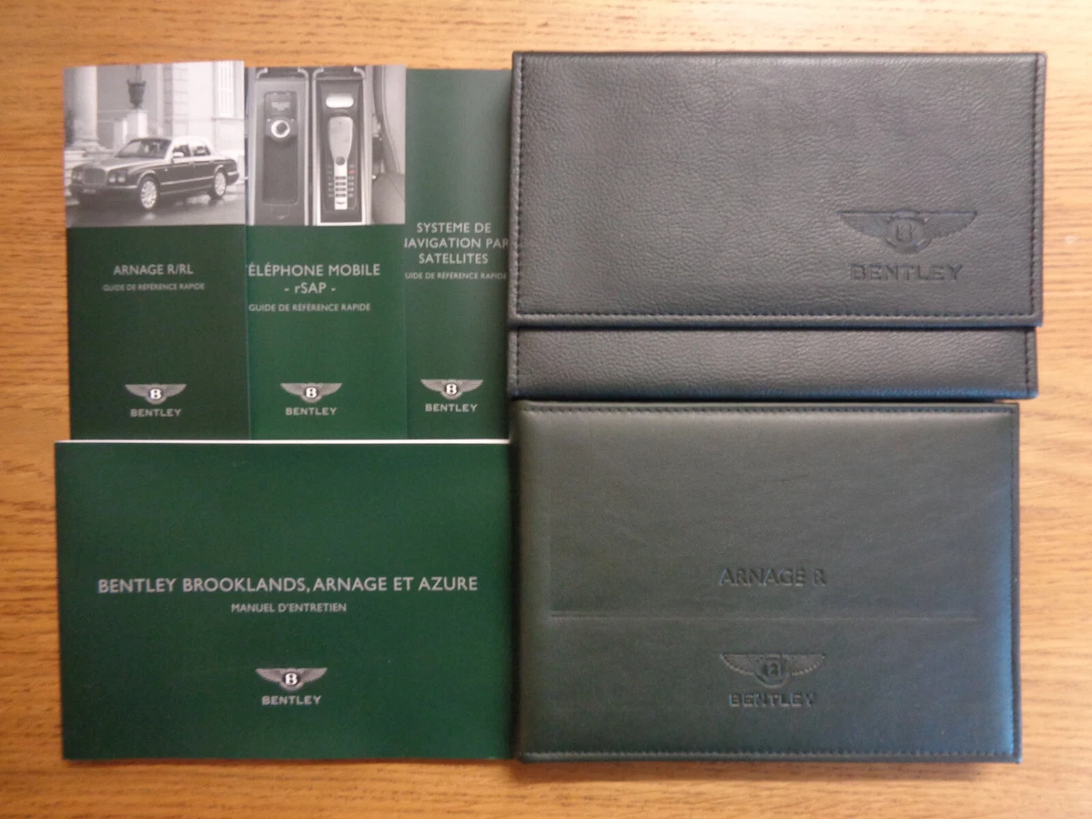 Bentley Car Owner & Operator Manuals for sale | eBay UK