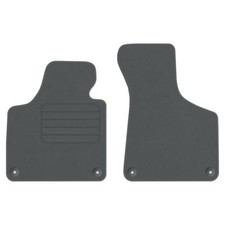 Velours Fußmatten für Audi A3 8P7 Cabrio Bj.  2008 – 2013  NEU VORNE GRAU PREM