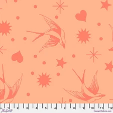 Free Spirit Fabric / Neon Fairy Flakes - Lunar || Neon True Colors / Fabric By T