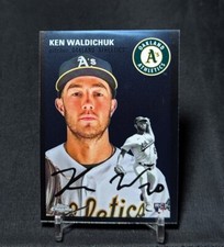 Ken Waldichuk Rookie RC 2023 Topps Chrome Platinum Card #108 Oakland Athletics