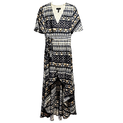 jessica simpson blue and white dress Jessica Simpson Blue White Polka Dot Short Sleeve