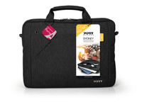 Port Designs Top Loader Laptop Travel Bag  10/12 Black Ipad Pc School Business