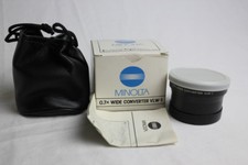 MINOLTA 0.7X WIDE CONVERTER VLW-1 New in Open Box NOS