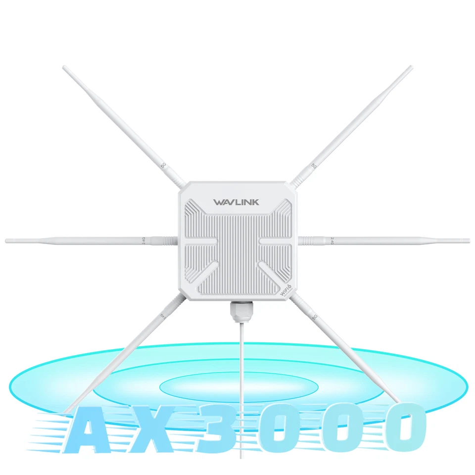 2025 AX3000 Outdoor WiFi6 Extender Router Long-Range WiFi Repeater/Access Point - Image 2 of 4