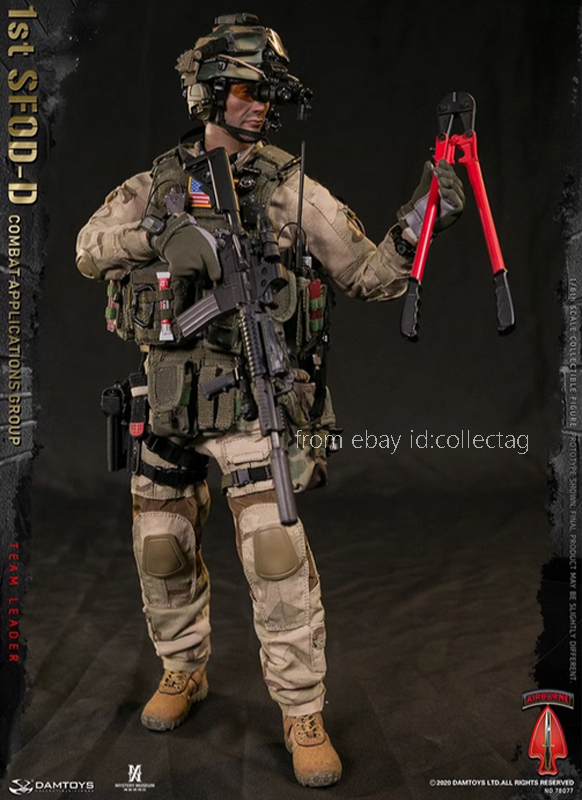 Damtoys 78077 1/6 1st Sfod-D Combat Applications Group Team Damtoys 78077 1/6 1st Sfod-D Combat Applications Group Team