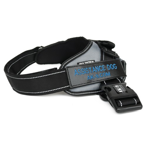 Pair of Dog Warning Service Patches for Harness Leads Hook & Loop K9 Assistance - Picture 32 of 280