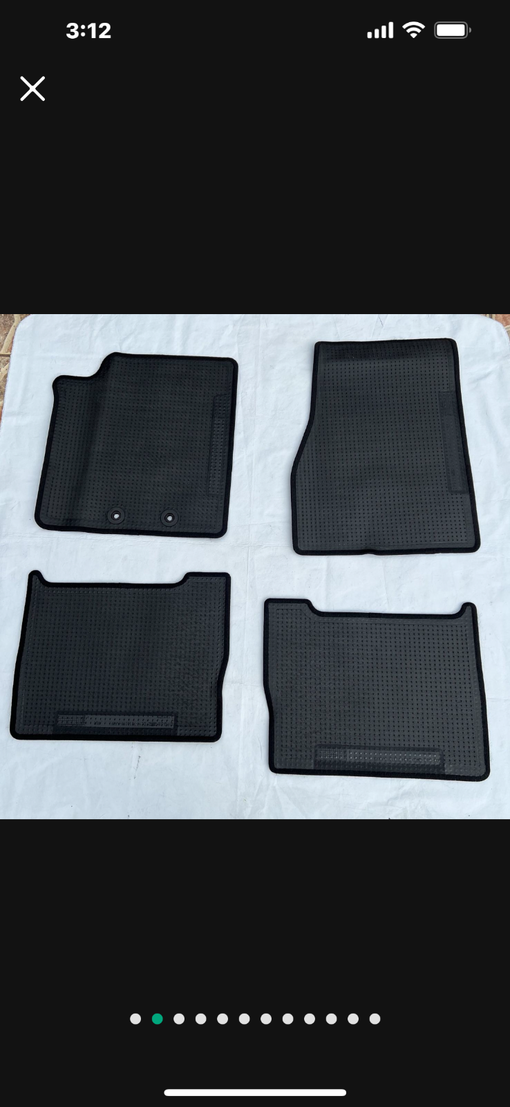 20152017 Ford Expedition Carpet Floor Mats BLACK OEM Genuine eBay