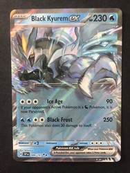 Black Kyurem ex 048/191 Surging Sparks Double Rare Holo