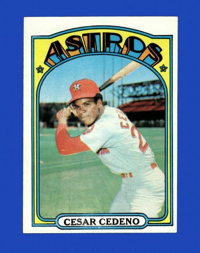 Cesar Cedeno trading card