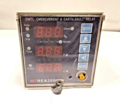 M-H REA 200 Idmtl Overcurrent & Earth Fault Relay Mun Hean REA200