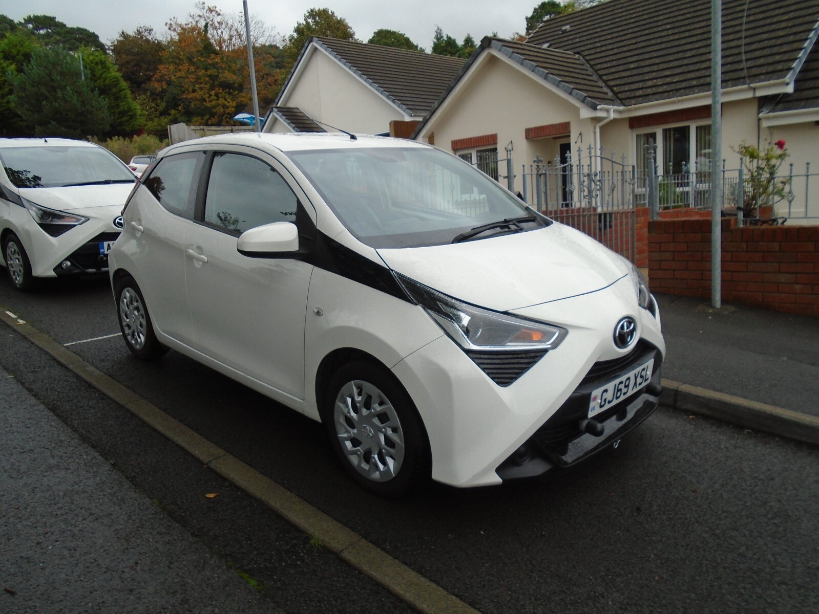 motorhome tow car 2019 toyota aygo with a brand new braked aframe 69