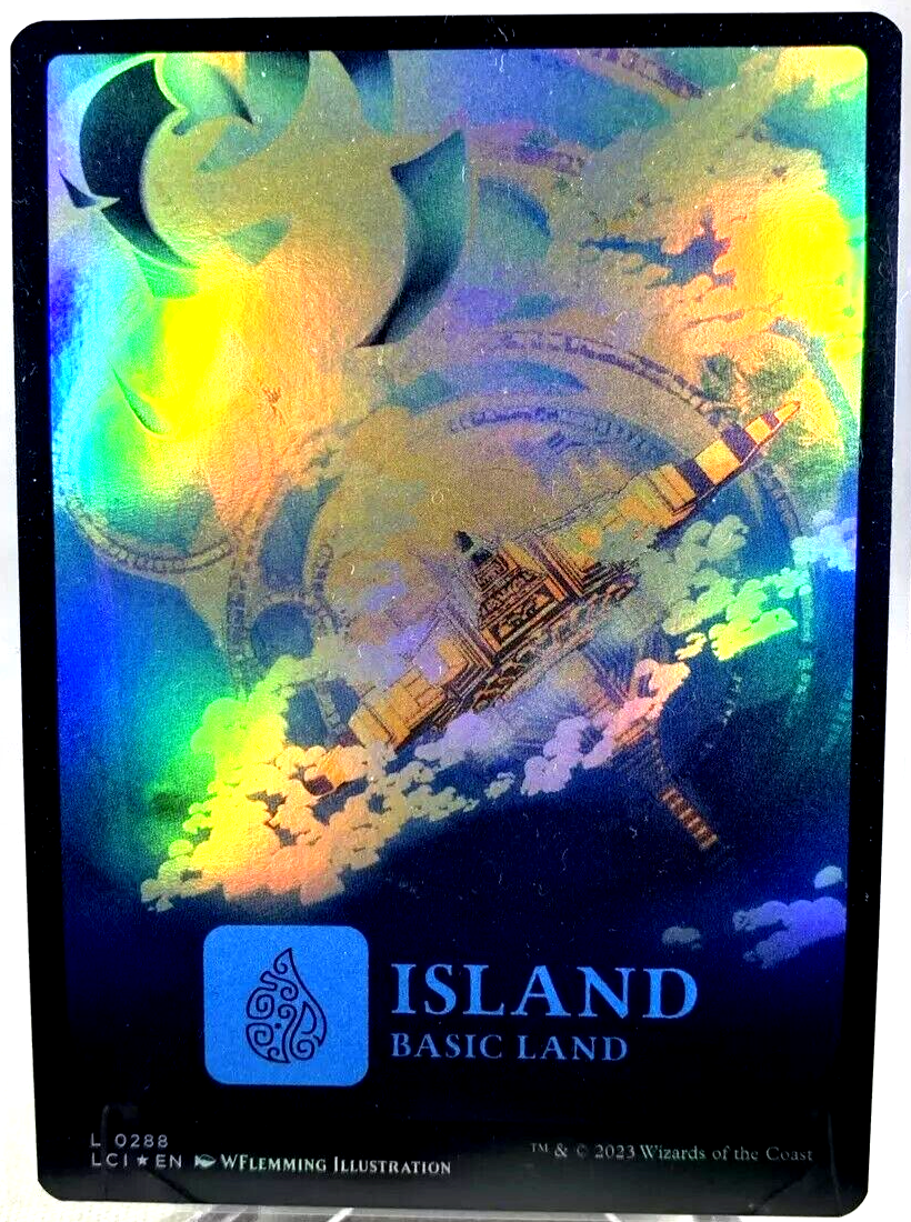 Mtg Full Art Foil LCI 0288 Land Card Magic the Gathering The Mtg Full Art Foil LCI 0288 Land Card Magic the Gathering The