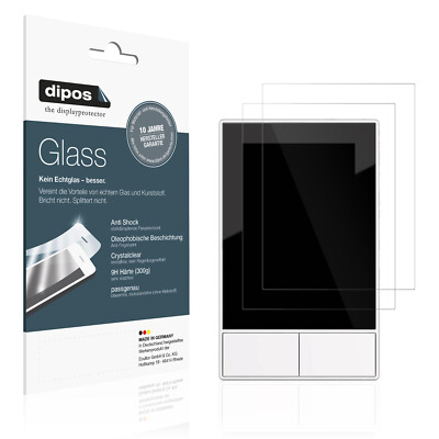 2x Schutzfolie für SONOFF NSPanel-EUW - Anti-Shock 9H Folie dipos Glass