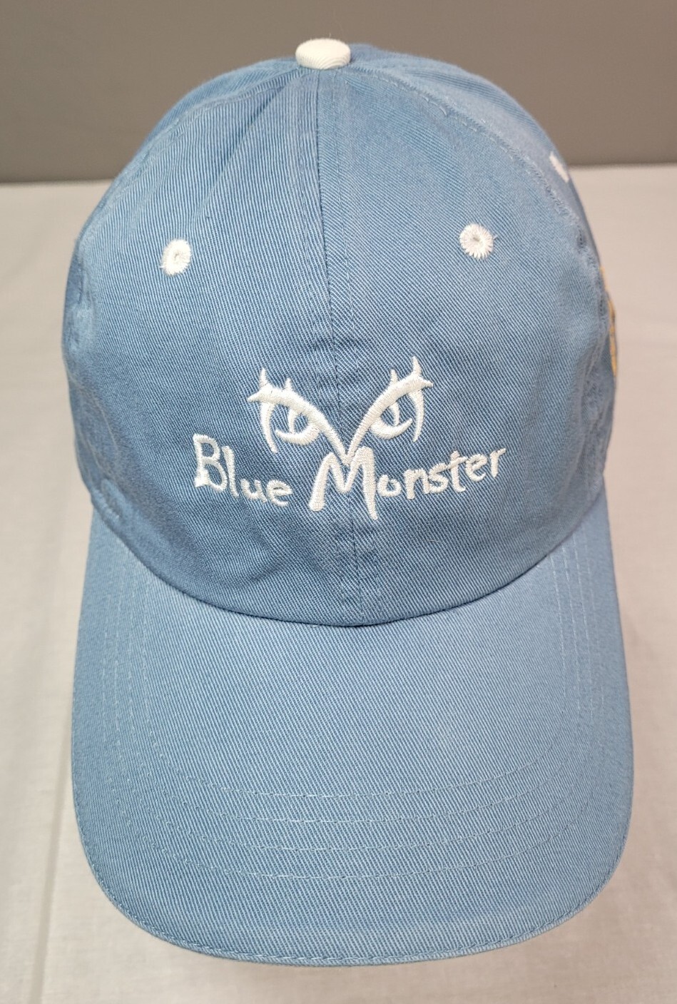 Blue Monster Ahead Vintage Classic Cut Soflo 20 Embroidered Cap Steel Blue Hat eBay