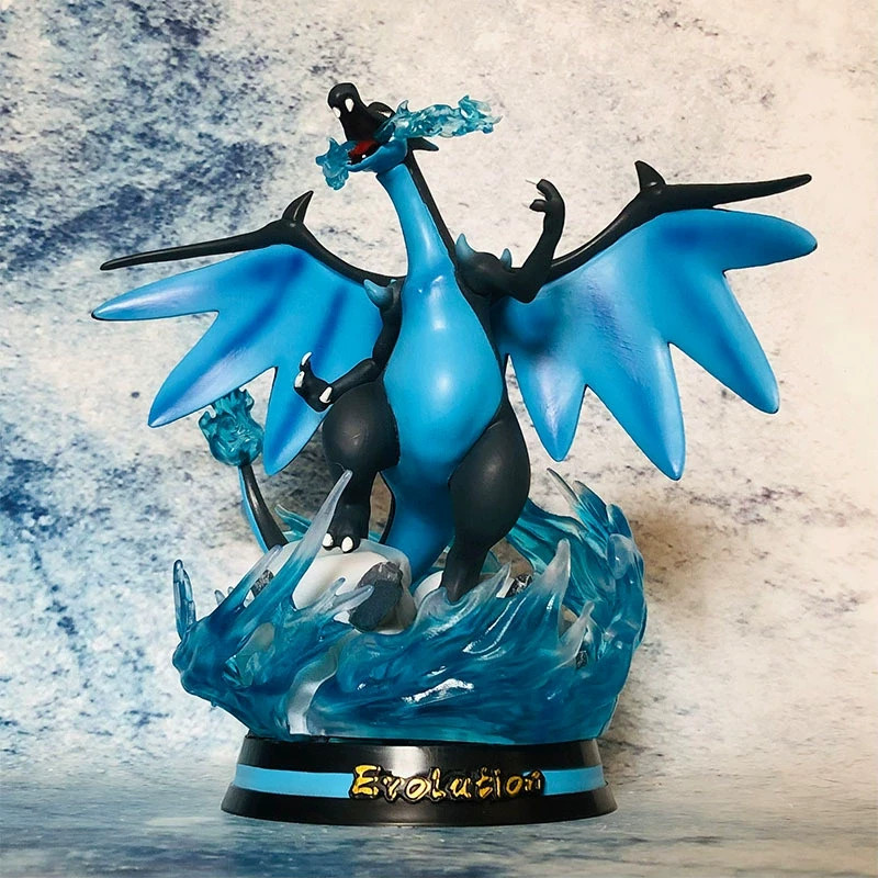 EGG Studio Mega Charizard X  1/6 Resin Figure Model Statue H 30cm