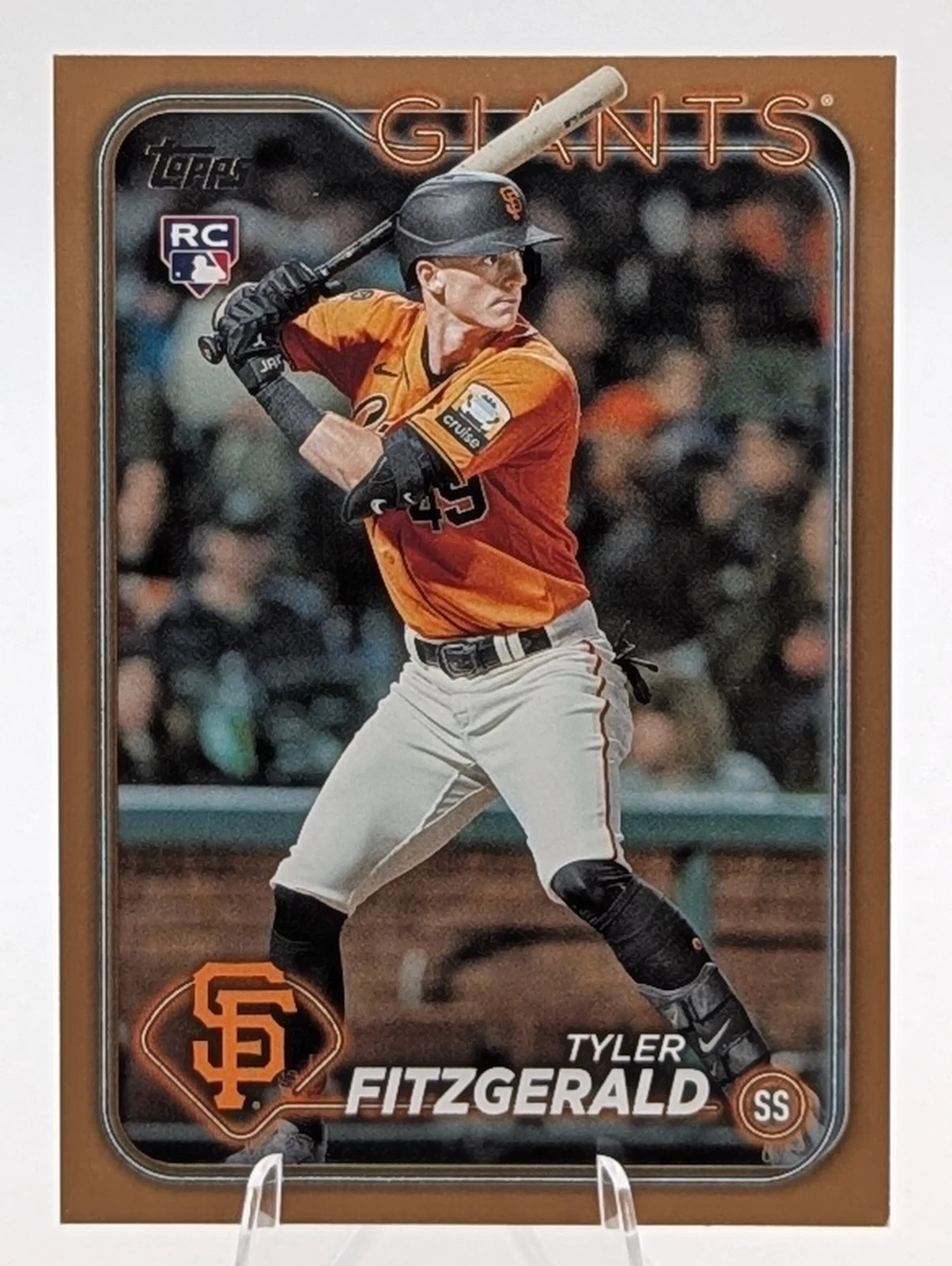 Tyler Fitzgerald trading card