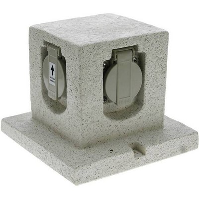 Heitronic 36315 Garden Outlet Grey - Granite (Matte) Design