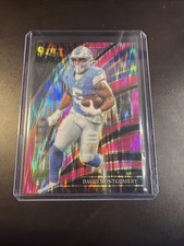 2025 Panini Select - Club Level David Montgomery #269 Pink Shock