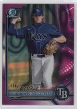 2022 Bowman Chrome Prospects Fuchsia Lava Refractor 94/199 Cooper Kinney 0o2b