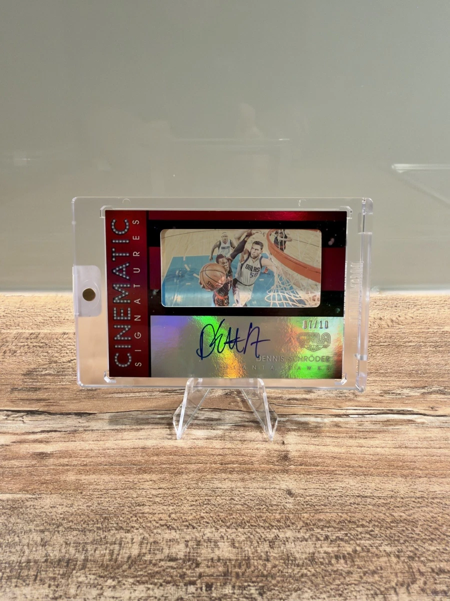 Dennis Schröder Gala Cinematic Red On Card /10 2015-16
