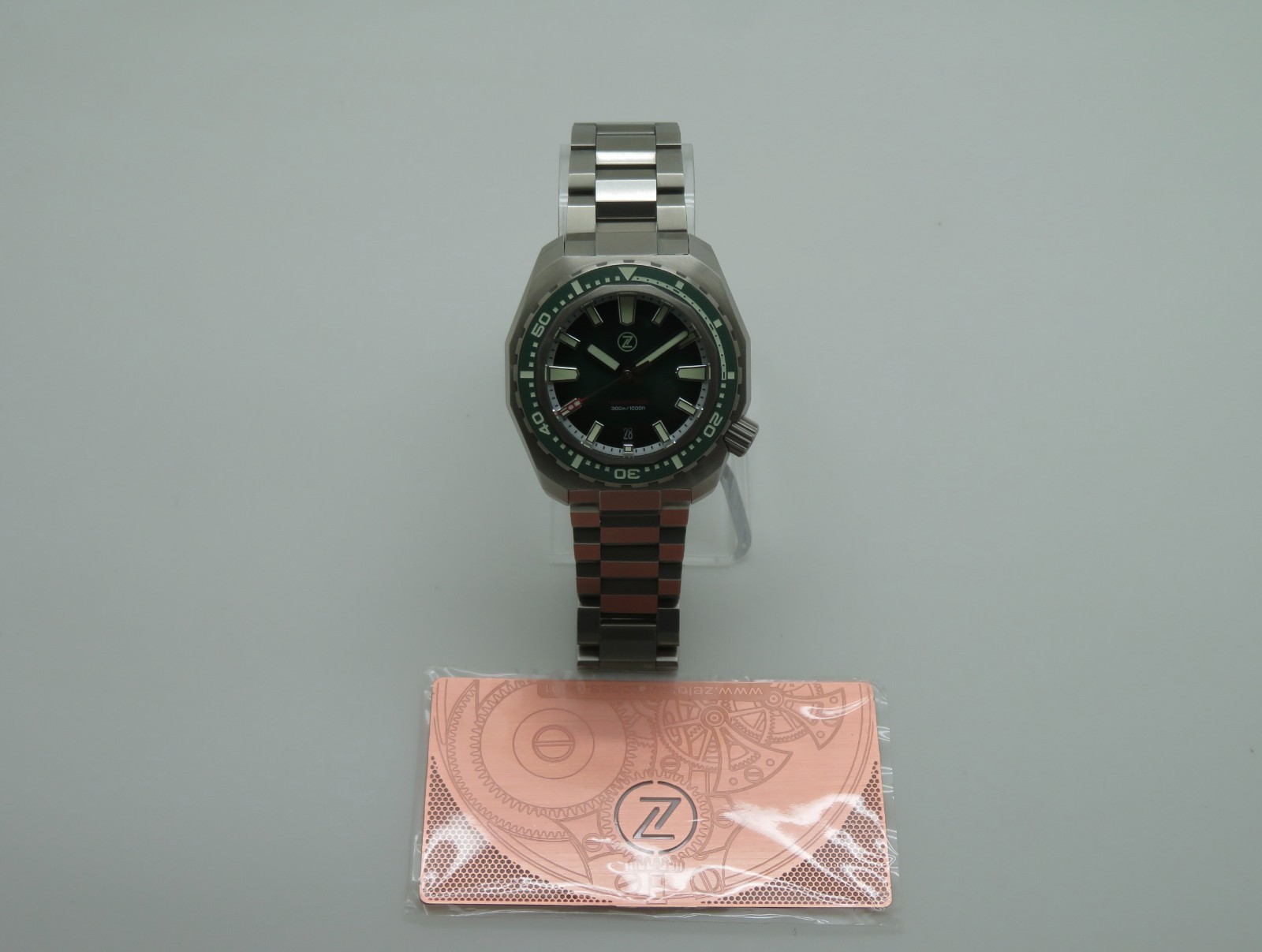 2021 Zelos Hammerhead V3 Men's 44mm Stainless Steel Automatic Wriswatch w/Box image 5